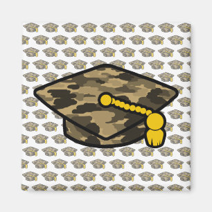 Kap-Khaki-Camo-Graduierung Magnet