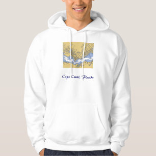 Kap-Koralle, Floridaseehafen-Diagramm Shirt