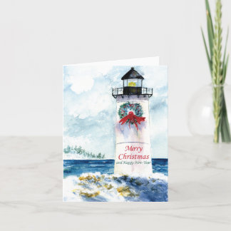 Kap Leuchtturm Feiertagskarte