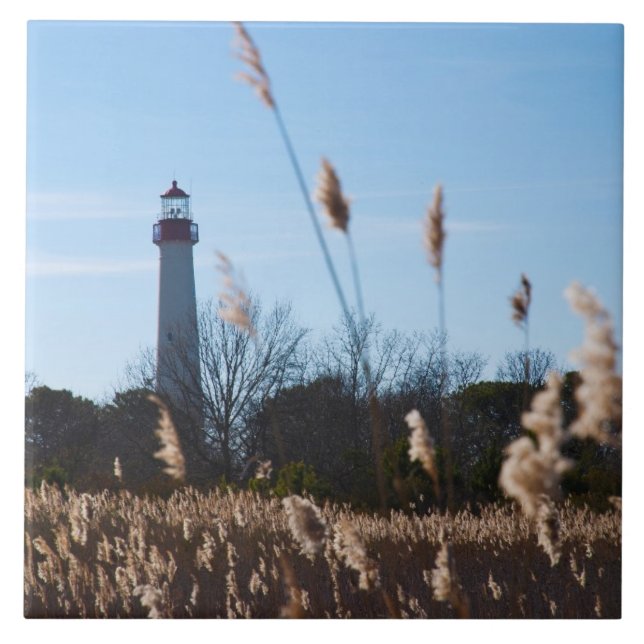 Kap-Mai-Leuchtturm Fliese (Vorderseite)