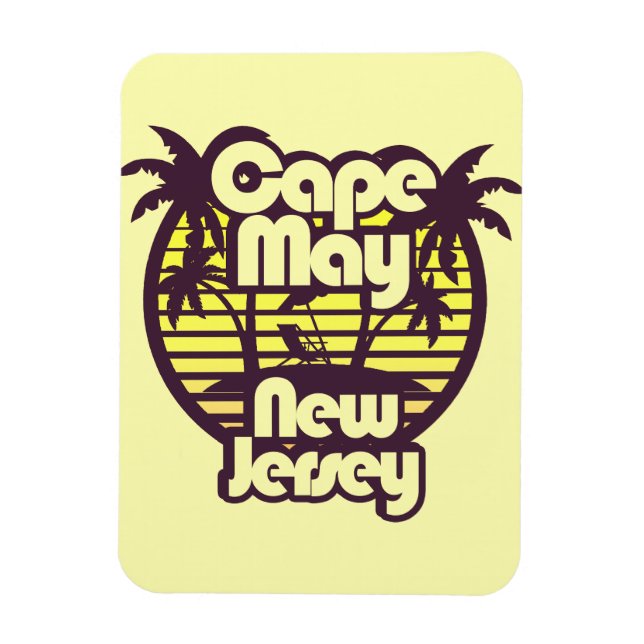 Kap Mai, New Jersey Magnet (Vertikal)
