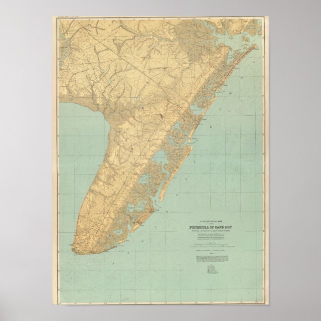 Kap Mai, New Jersey Poster (Vorne)