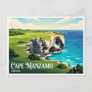 Kap Manzamo Onna Japan Postkarte