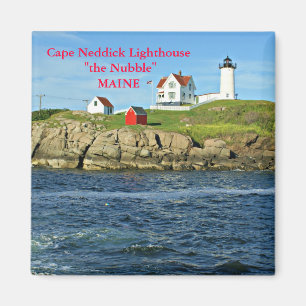 Kap Neddick Leuchtturm - der Klumpen, Maine-Magnet Magnet