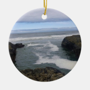 Kap Perpetua, Küste von Oregon Keramik Ornament