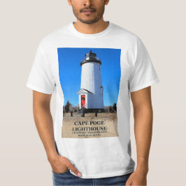 Kap Poge Leuchtturm, Massachusetts-T - Shirt