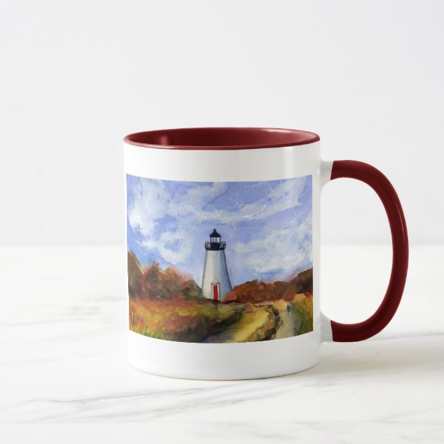 Kap Pogue Lighthouse - Martha's Vineyard, ... Tasse (Rechts)