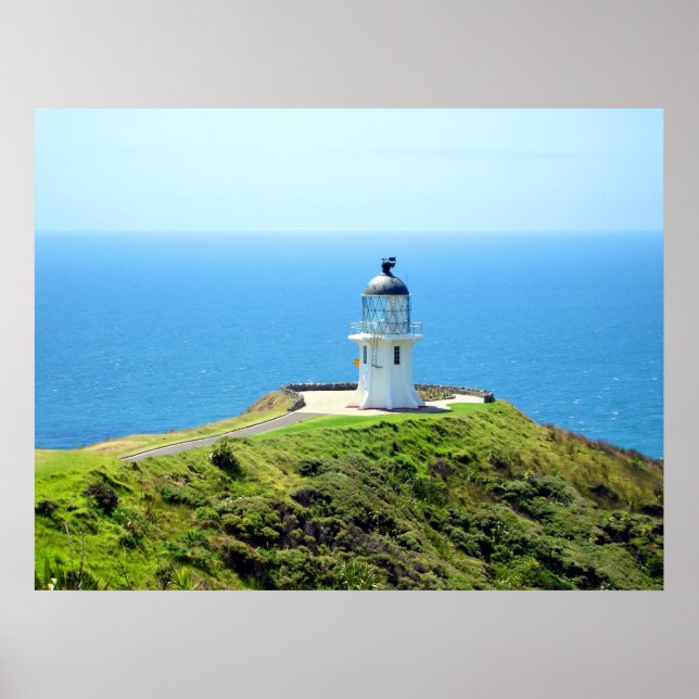 Kap Reinga Lighthouse, Northland, Neuseeland Poster (Vorne)