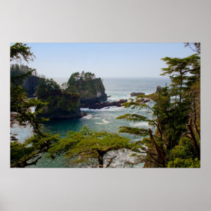 Kap-Schmeichelei-Einlass, Washington-Druck Poster