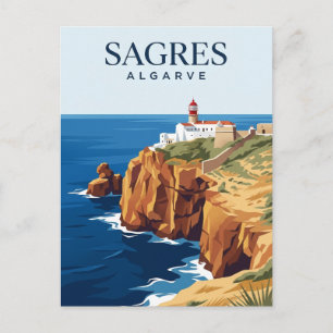 Kap St. Vinzent Portugal Postkarte