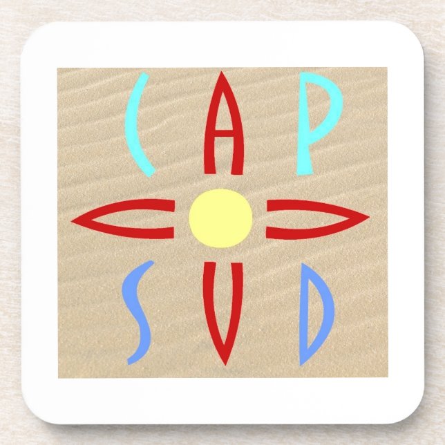 Kap Süd Untersetzer (Vorderseite)
