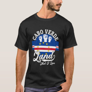 Kap Verde Cabo Verde Land, dass ich Liebe Kap Verd T-Shirt