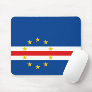 Kap Verde Flag Mousepad