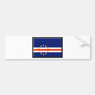 Kap-Verde Flagge Autoaufkleber
