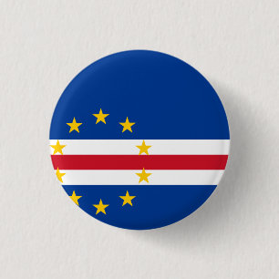 Kap-Verde-Flagge Button