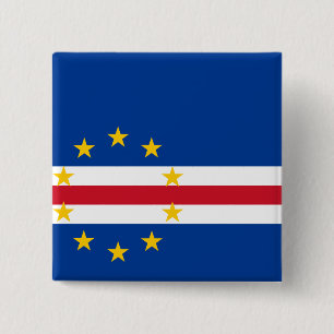 Kap-Verde-Flagge Button