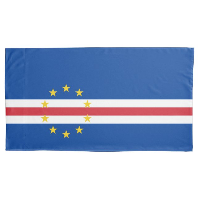 Kap-Verde-Flagge Kissenbezug (Vorderseite)