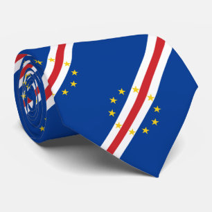 Kap-Verde-Flagge Krawatte
