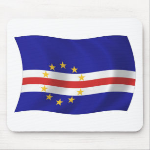 Kap Verde Flagge Mauspad