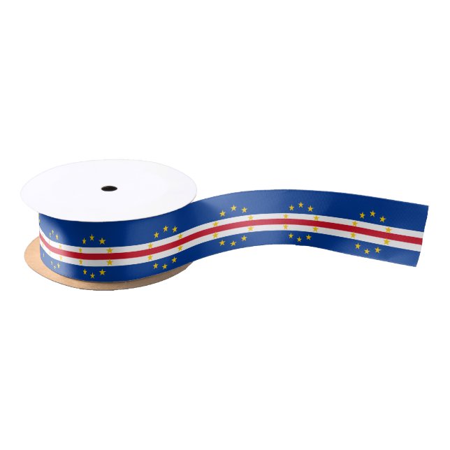 Kap-Verde Flagge Satinband (Spule)