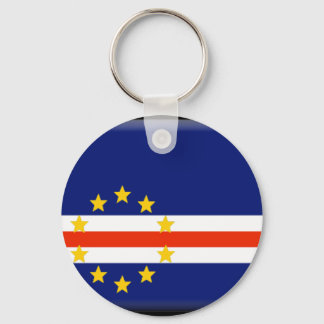 Kap-Verde-Flagge Schlüsselanhänger