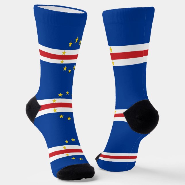 Kap-Verde-Flagge Socken (Gewinkelt)