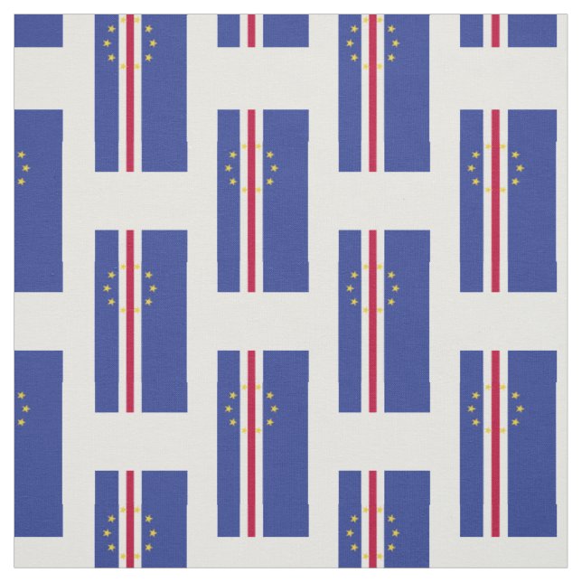 Kap-Verde-Flagge Stoff (Muster)