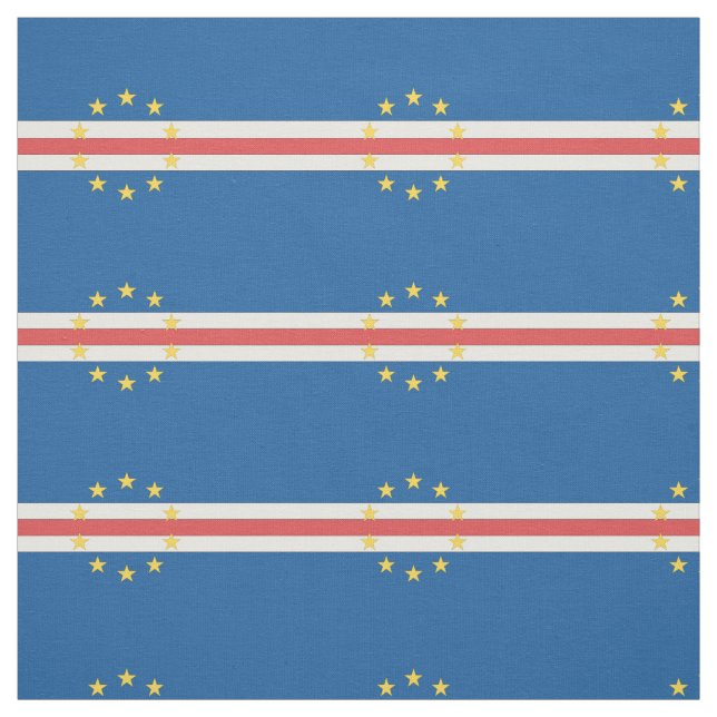 Kap-Verde-Flagge Stoff (Muster)