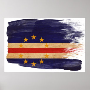 Kap-Verde Flaggen-Plakate Poster