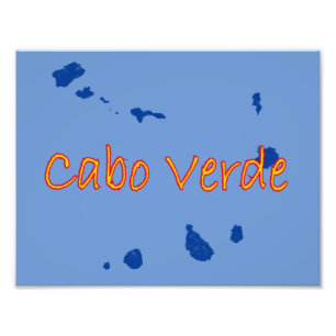 Kap Verde Fotodruck