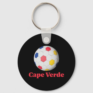 Kap Verde Fußball Schlüsselanhänger