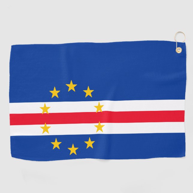 Kap Verde Golfhandtuch (Horizontal)