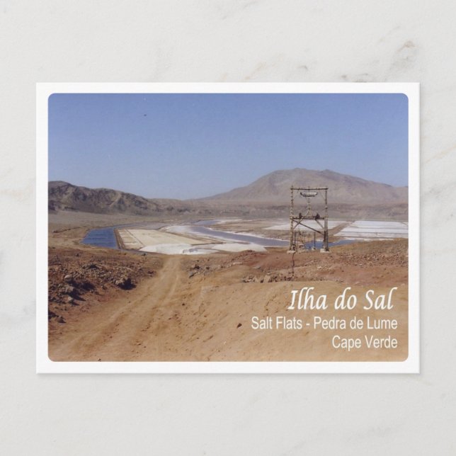Kap Verde - Insel Sal - Postkarte (Vorderseite)