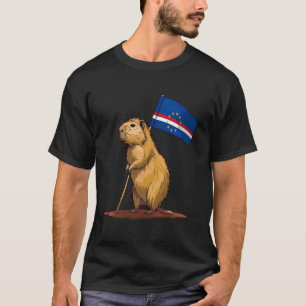 Kap Verde Kapverdische Wurzeln Kap Verde Flagge T-Shirt