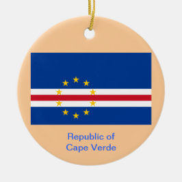 KAP-VERDE * kundenspezifische Weihnachtsverzierung Keramikornament