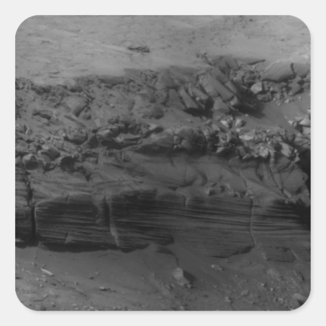 Kap Verde, Mars Quadratischer Aufkleber (Vorderseite)