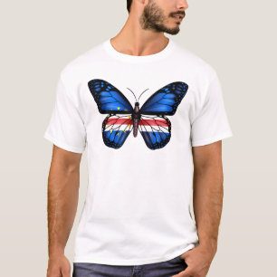 Kap Verde Schmetterlingsflagge T-Shirt