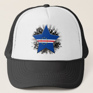 Kap-Verde Stern Truckerkappe