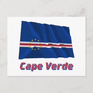 Kap-Verde-Waage mit Namen Postkarte
