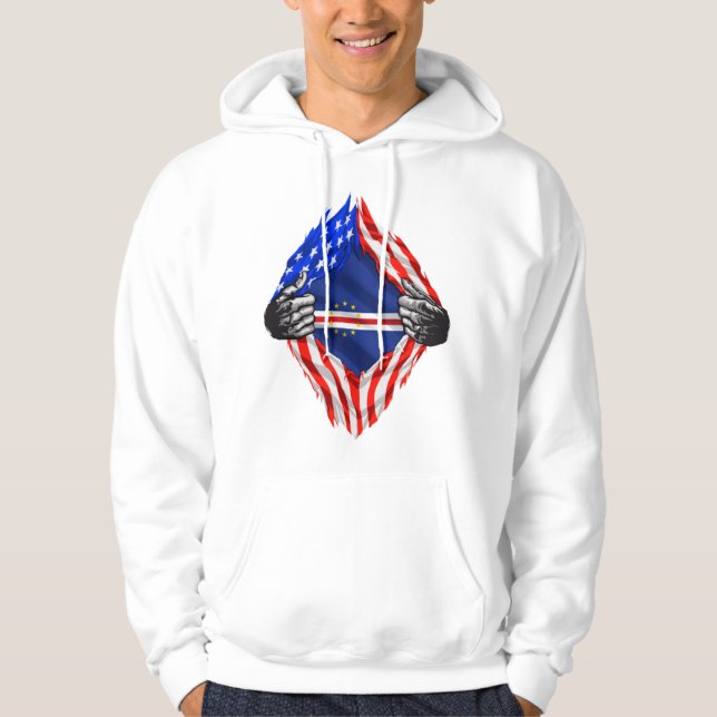 Kap Verdean American Strong T - Shirt (Vorderseite)