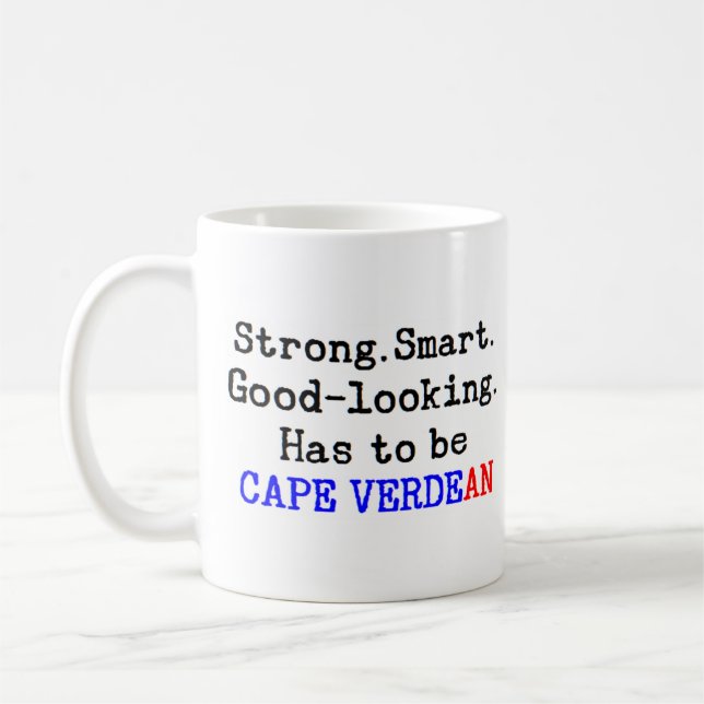 Kap-Verdean stark Kaffeetasse (Links)