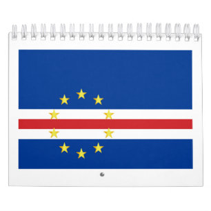 kap-verdische Flagge Kalender