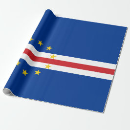 Kap-Verdische Flagge (Kap Verde) Geschenkpapier