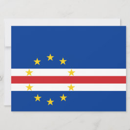 Kap-Verdische Flagge (Kap Verde) Karte