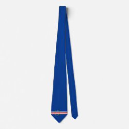 Kap-Verdische Flagge (Kap Verde) Krawatte