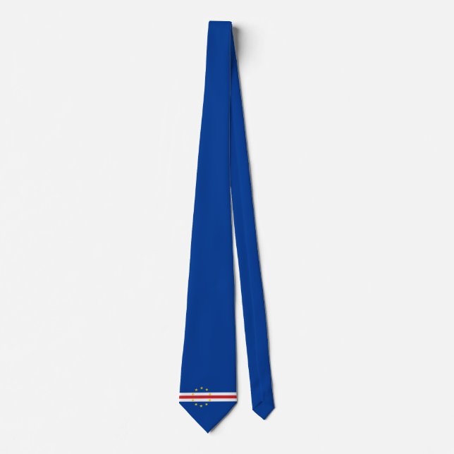 Kap-Verdische Flagge (Kap Verde) Krawatte (Vorderseite)