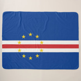 Kap-Verdische Flagge (Kap Verde) Sherpadecke