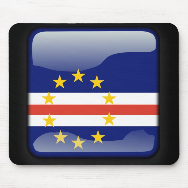 kap-verdische Flagge Mousepad (Vorne)