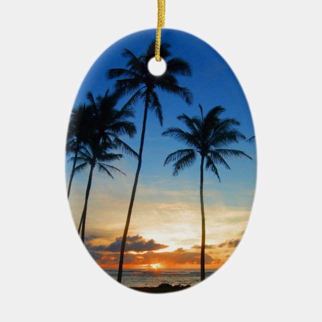 Kapaa Kauai Hawaii Keramikornament (Vorne)