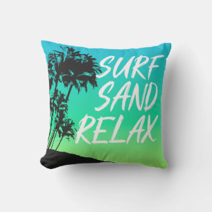 Kapaa Sonnenuntergang Hawaiianische Palme Reversib Kissen
